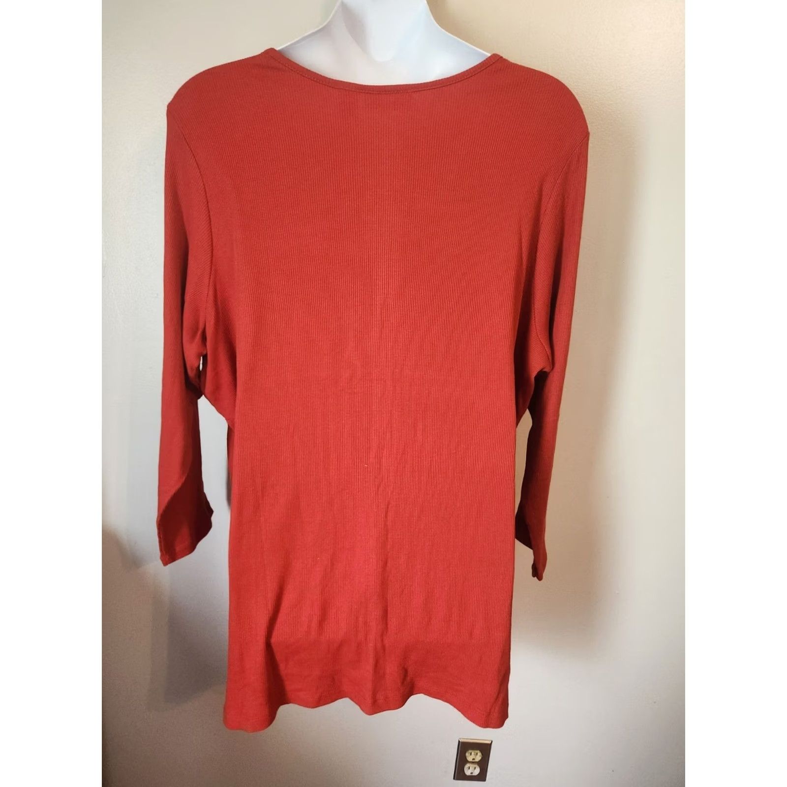 Vintage VINTAGE Woman Within Blouse Shirt? Size XXL / US 16-18 / IT 52-54 - 5 Thumbnail