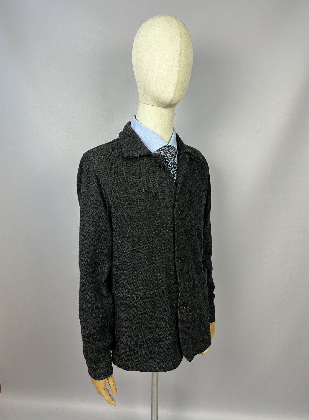 Designer × Le Laboureur × Roots 157 Roots Wool Workwear Jacket Unlined Size M Size US M / EU 48-50 / 2 - 7 Thumbnail