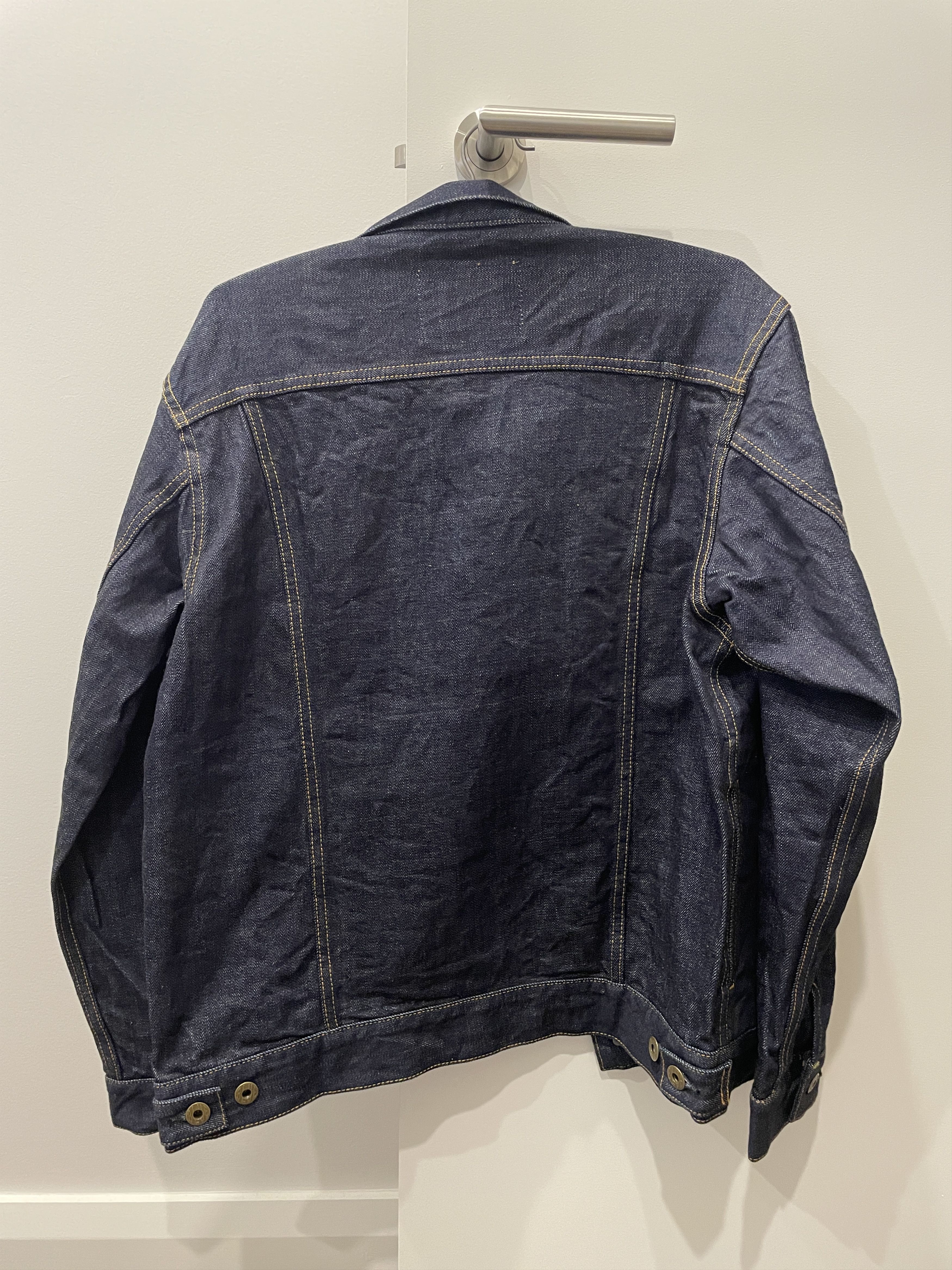 Japan Blue Jeans 13.5oz Suvin Gold Cotton Denim Jacket Size US M / EU 48-50 / 2 - 2 Thumbnail