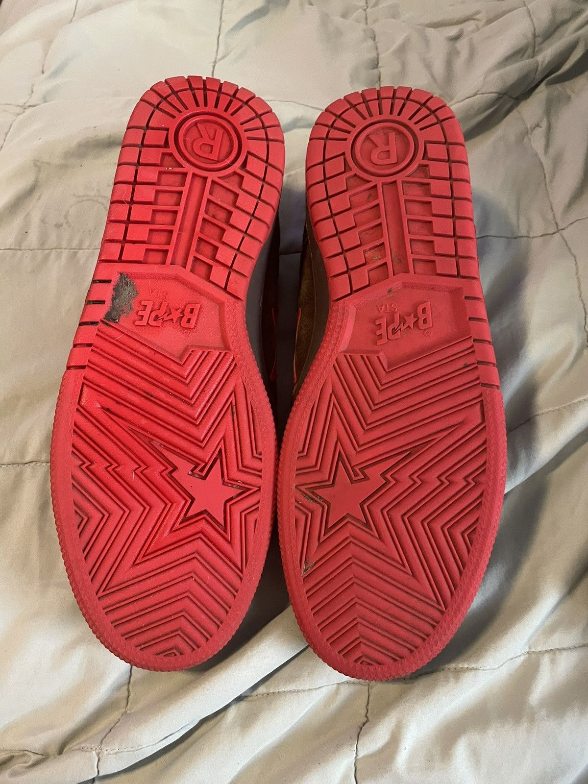 Bape Sk8 Sta ‘Brown Red’ Size US 11 / EU 44 - 6 Thumbnail