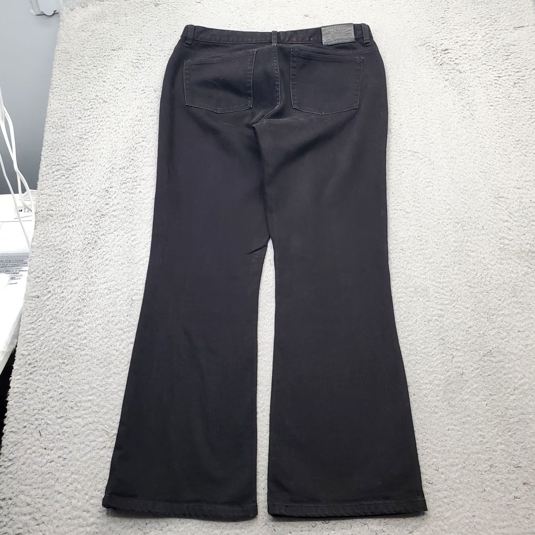 Denime Lauren Jeans Co. Ralph Lauren Bootcut Jeans Womens Size 10P Black Denim Classic Fit Size 32" / US 10 / IT 46 - 2 Thumbnail