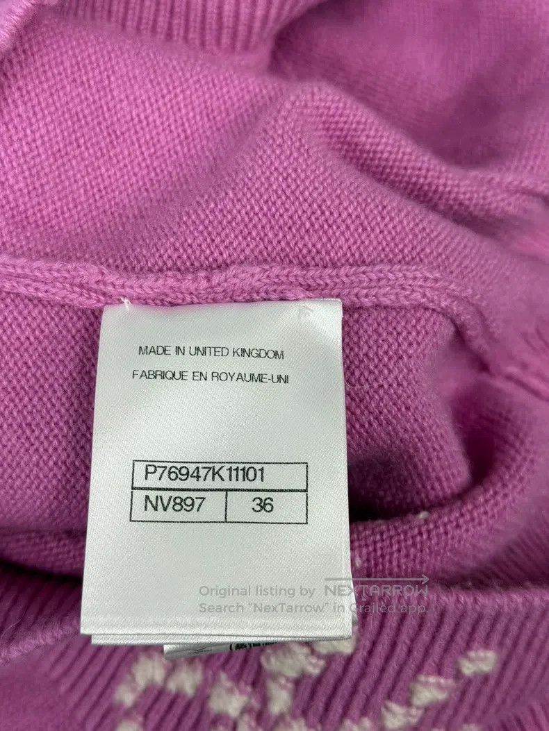 Chanel Chanel Pink bow short-sleeved cardigan coat Size XS / US 0-2 / IT 36-38 - 5 Thumbnail