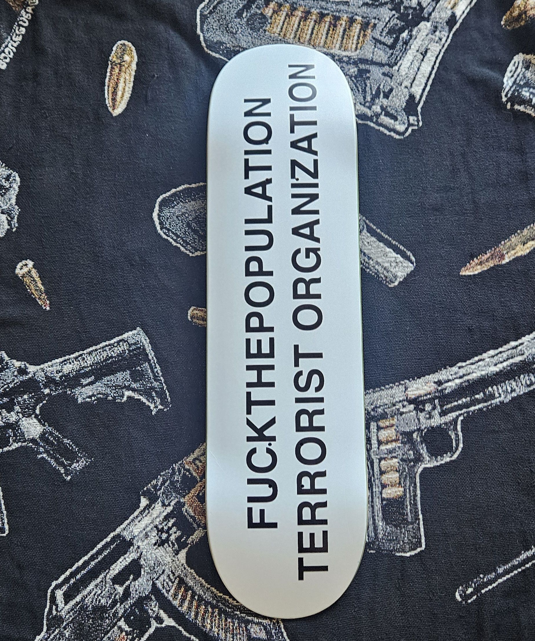 Fuck The Population FTP Organization Deck 8.25 Size ONE SIZE - 1 Thumbnail