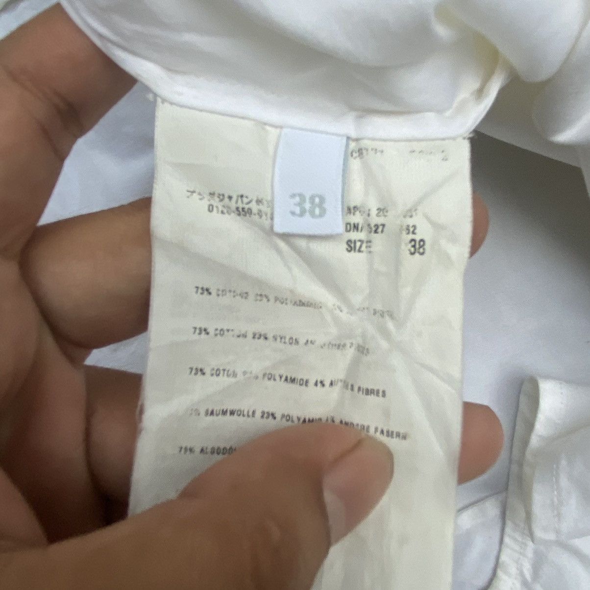 Prada Prada White Shirt Size S / US 4 / IT 40 - 6 Thumbnail