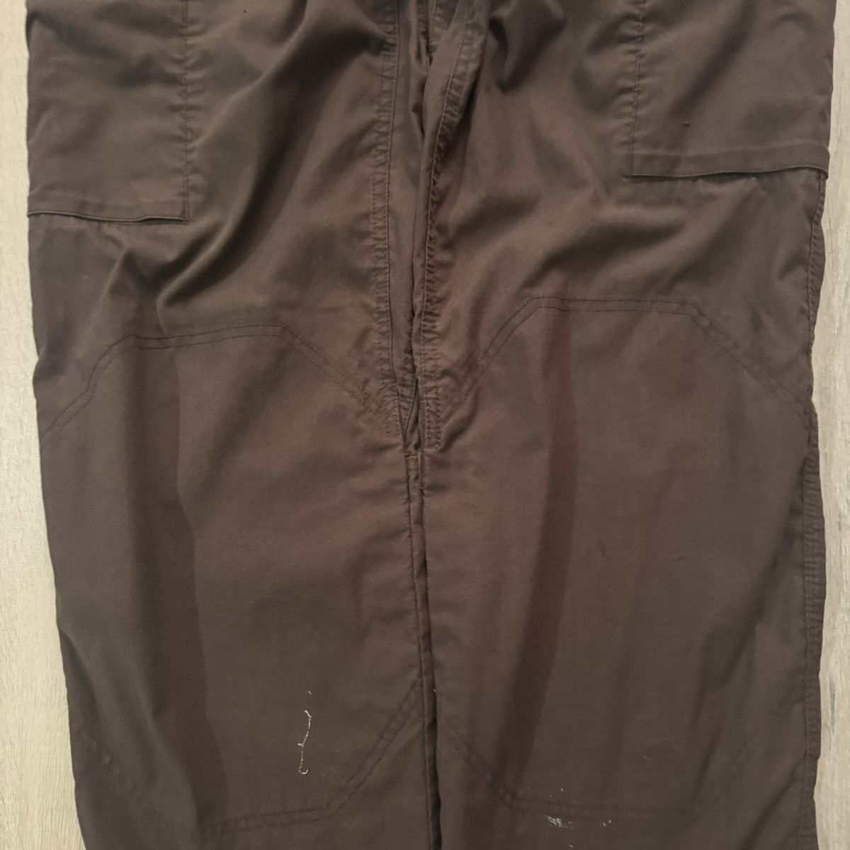 Carhartt × First MFG Co. × JNCO Vintage Y2K Earth Tone Brown Baggy Double Knee Cargo Pants Size US 36 / EU 52 - 11 Thumbnail