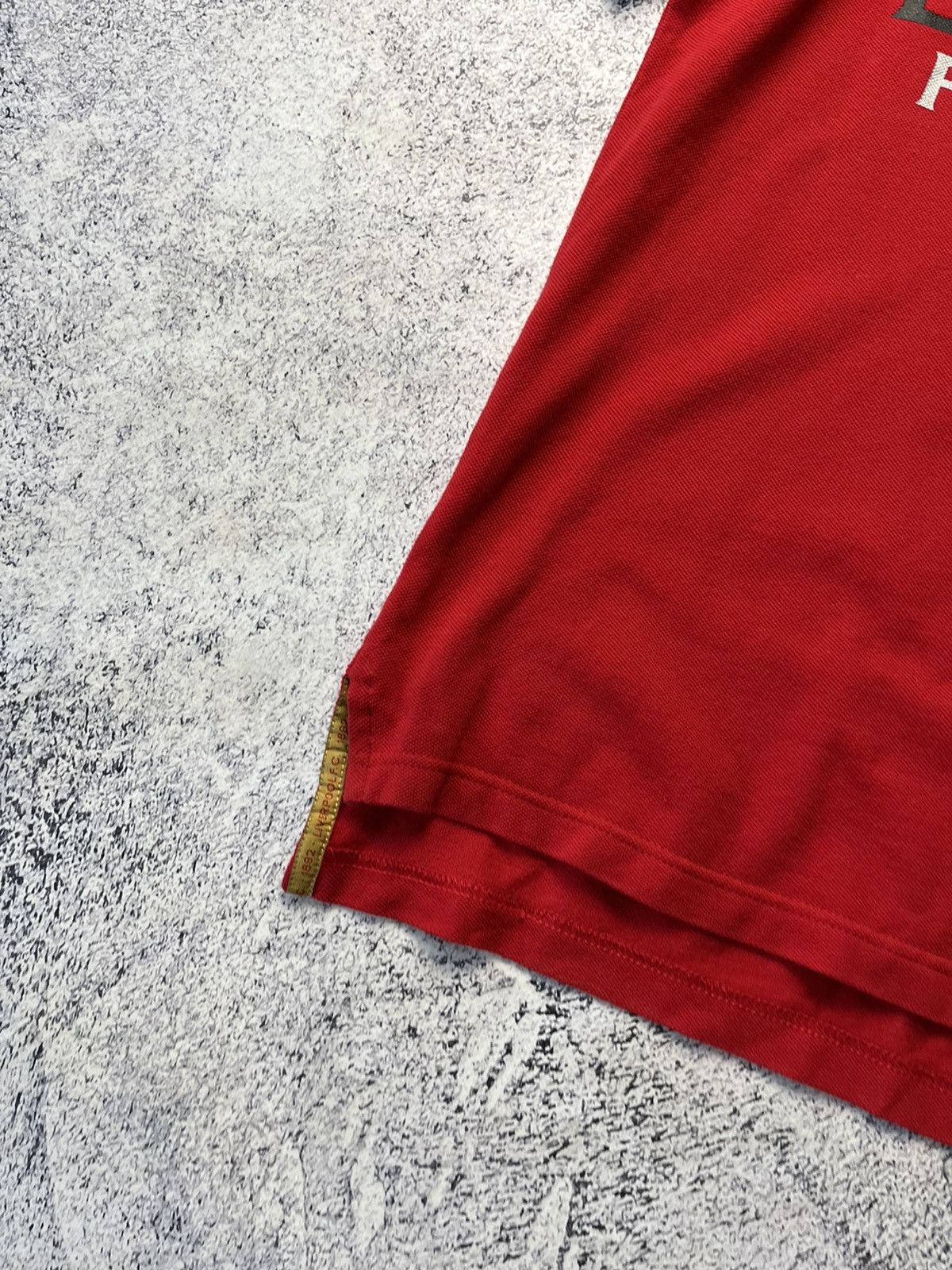 Vintage Vintage Liverpool Soccer Polo Big Logo Rare Size L Size US L / EU 52-54 / 3 - 10 Thumbnail