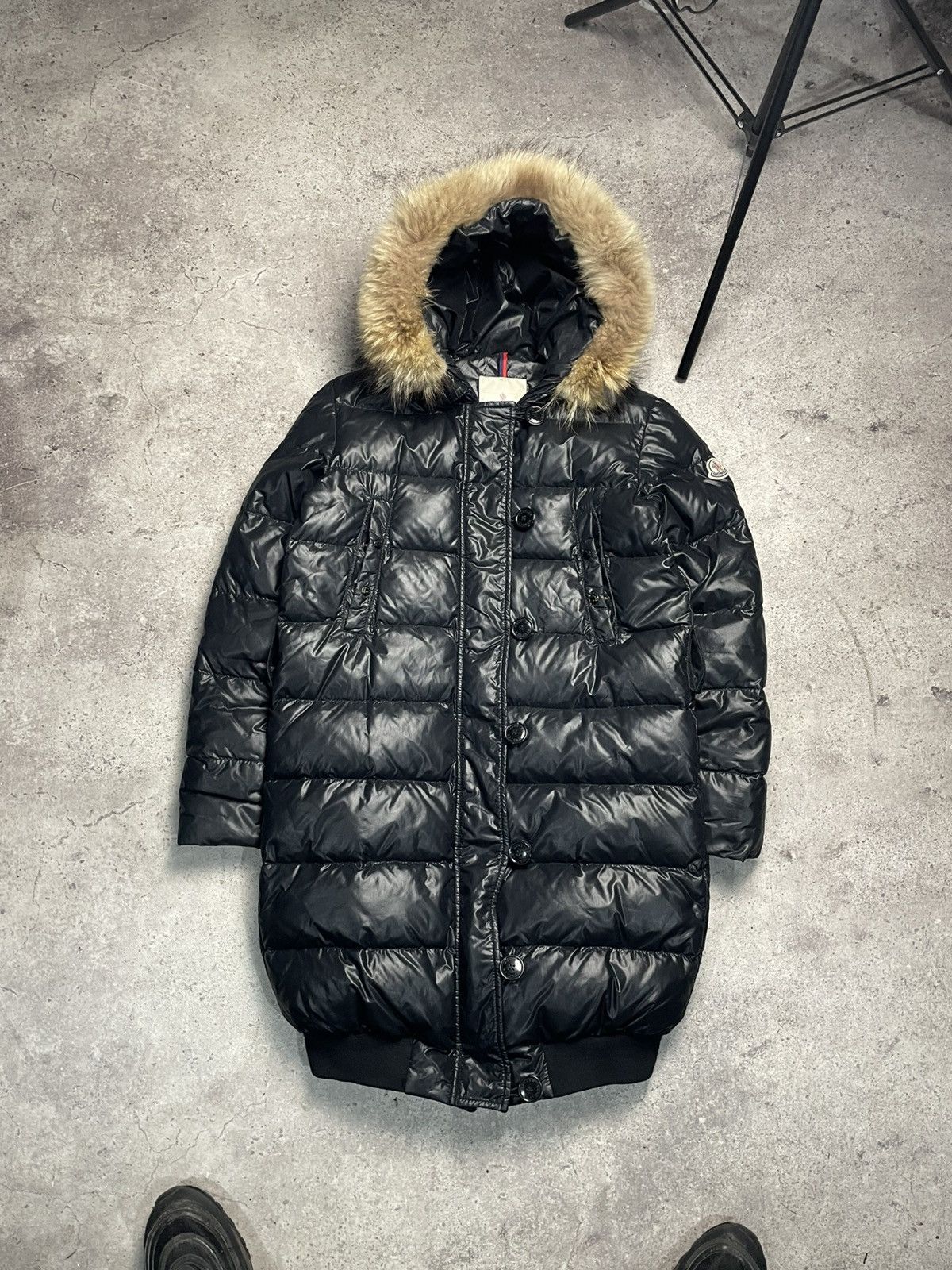 Moncler Moncler Parka Down Jacket Real Fur Puffer Size M / US 6-8 / IT 42-44 - 1 Thumbnail