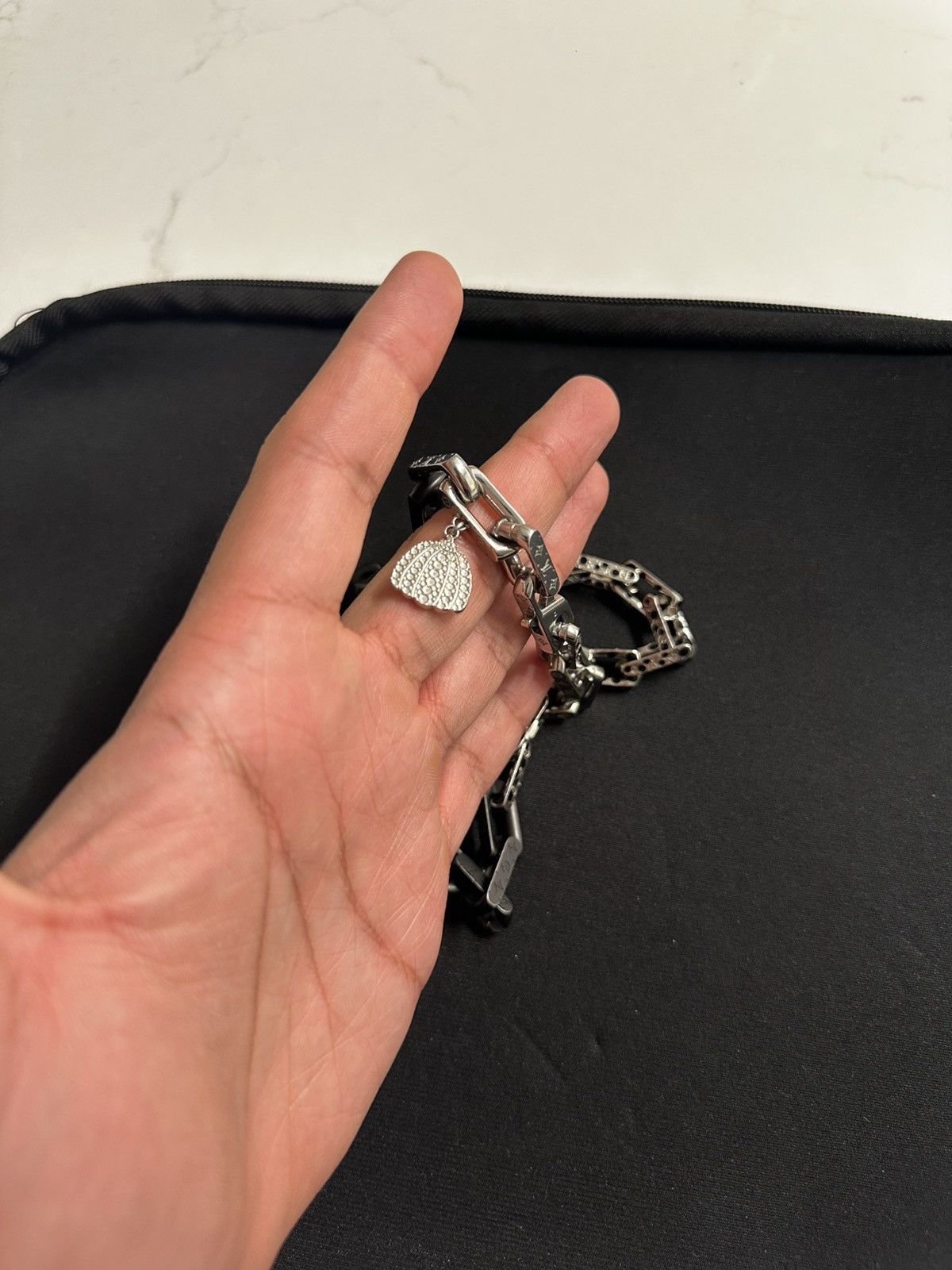 Louis Vuitton × Yayoi Kusama Louis Vuitton x Yayoi Kusama Monogram Chain Necklace Size ONE SIZE - 2 Thumbnail