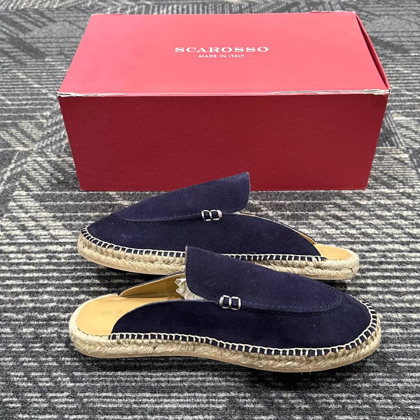 Scarosso SCAROSSO Mule Knit Slippers 40 NIB Loro Piana Dupe Size US 7 / EU 40 - 5 Thumbnail