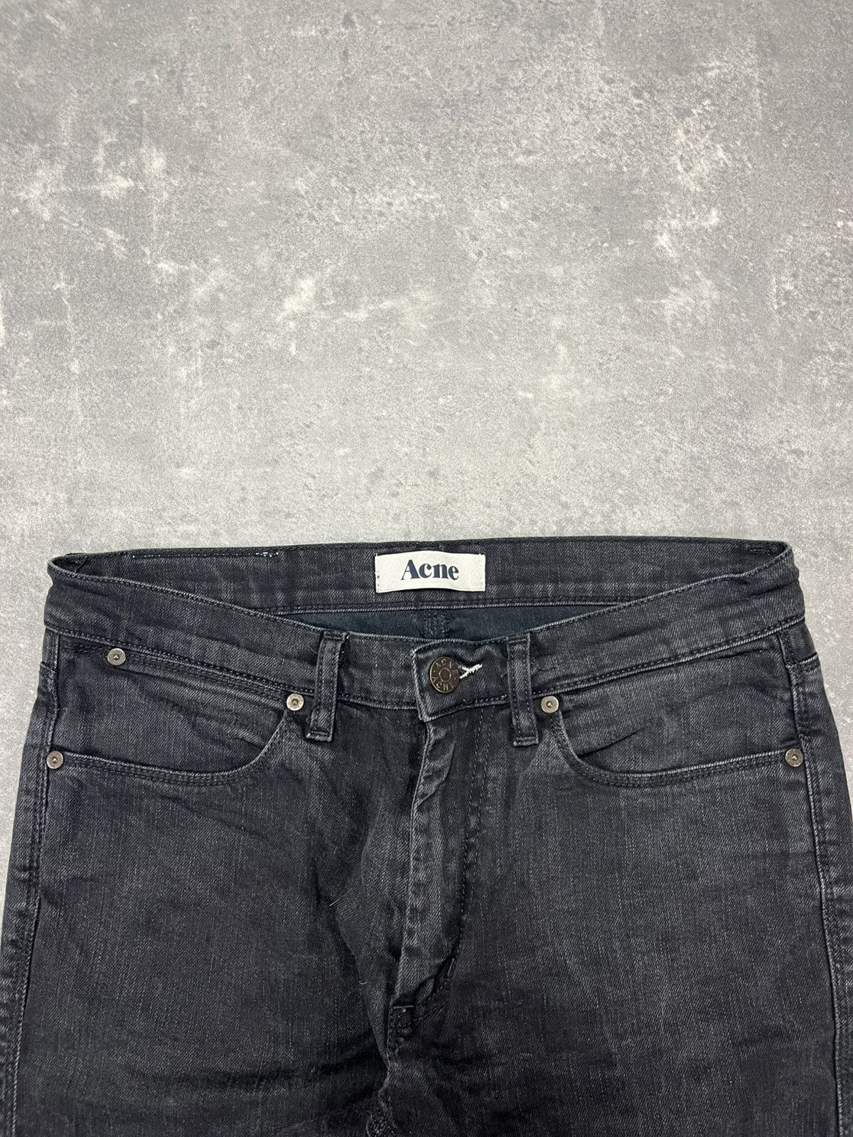Acne Studios Acne Studios Max Cash Slim Skinny Denim Jeans 31/32 Size US 31 - 5 Thumbnail