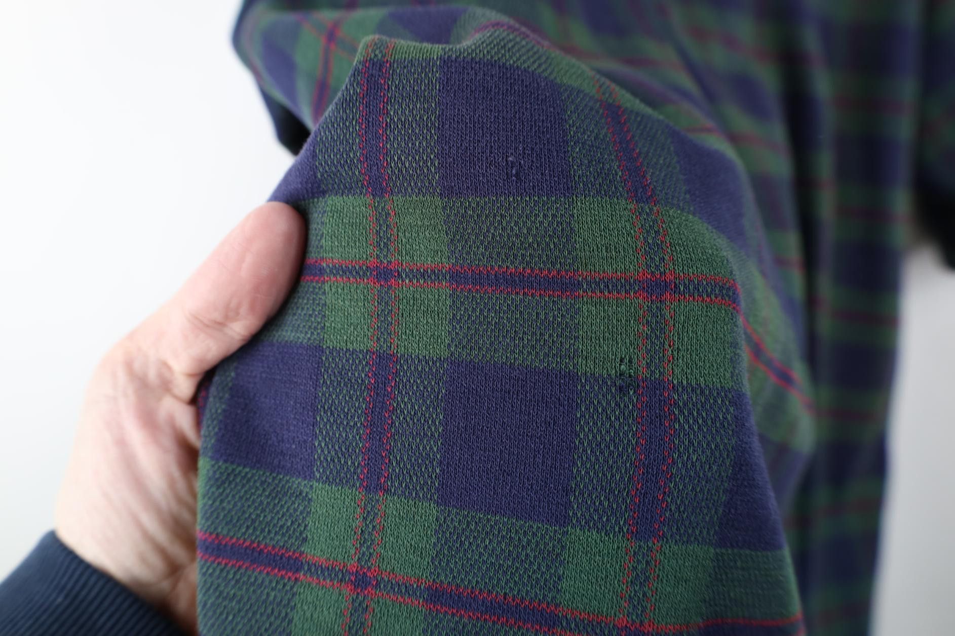 Polo Ralph Lauren Vintage 90s Polo Golf Ralph Lauren Polo Shirt Plaid Cotton Size US XL / EU 56 / 4 - 10 Thumbnail