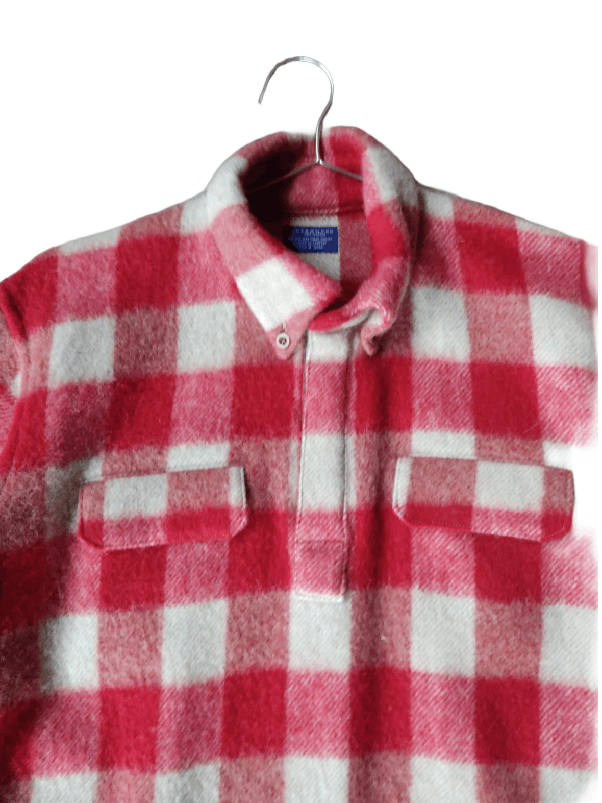 Japanese Brand Glenover Shirtmaker Work Wool Shirts Half Valcro Size US M / EU 48-50 / 2 - 3 Thumbnail