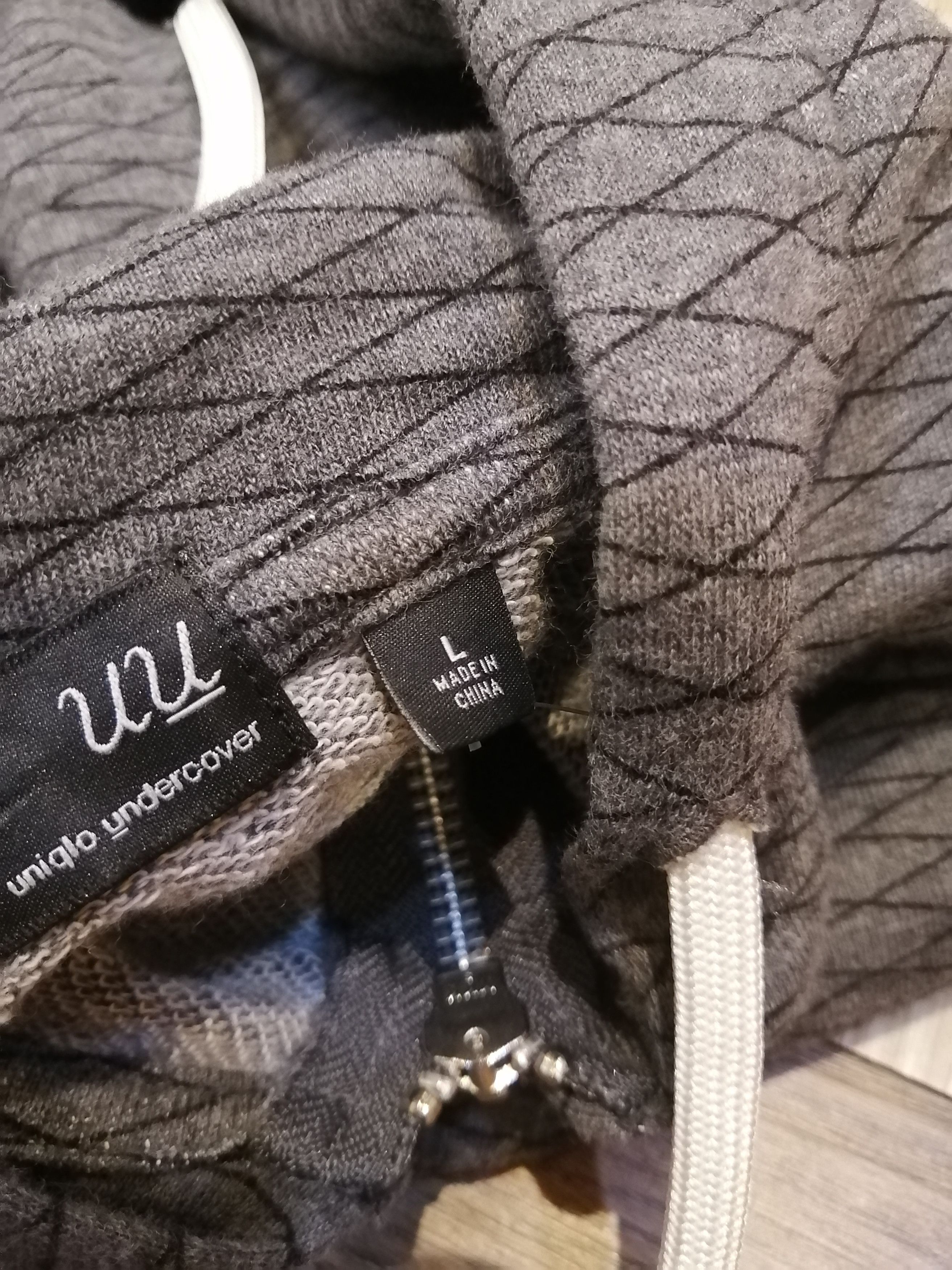 Undercover UNIQLO x UNDERCOVER UU GREY HOODIE Size US L / EU 52-54 / 3 - 12 Thumbnail