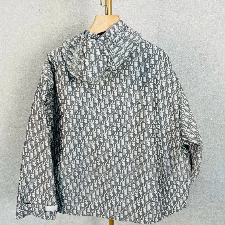 Dior Dior Monogram Logo Hooded Windbreaker. Size US XS / EU 42 / 0 - 2 Thumbnail