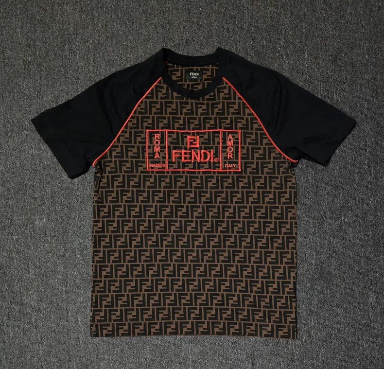 Fendi Fendi All-over Print Short Sleeve T-shirt - dmc Size US XS / EU 42 / 0 - 1 Thumbnail