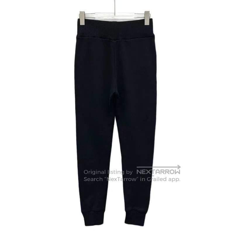 Fendi Fendi Black Side Logo Letter Cotton Drawstring Casual Spor Size 25" / US 0 / IT 36 - 2 Thumbnail