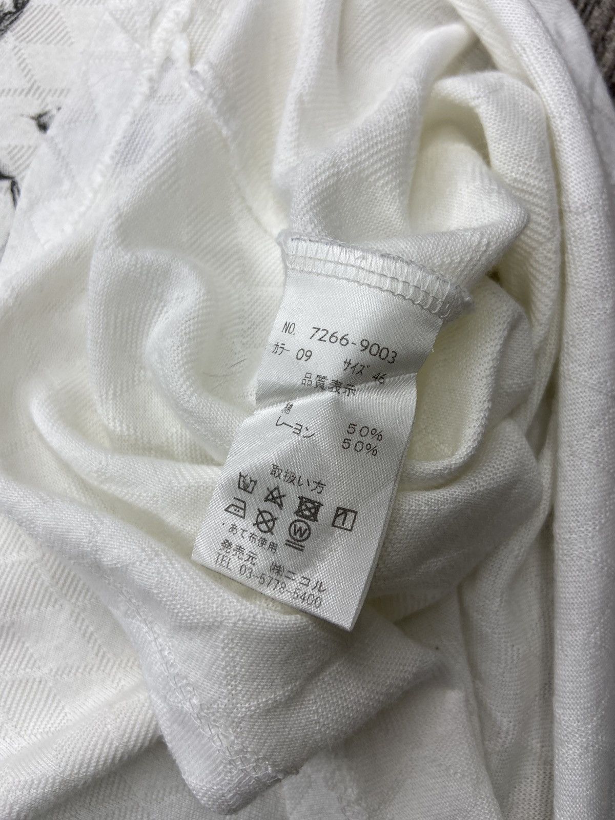 If Six Was Nine × Japanese Brand × Nicole Club Y2K Nicole NCFM Japan Rocks Feather Poem Tee Size US M / EU 48-50 / 2 - 7 Thumbnail