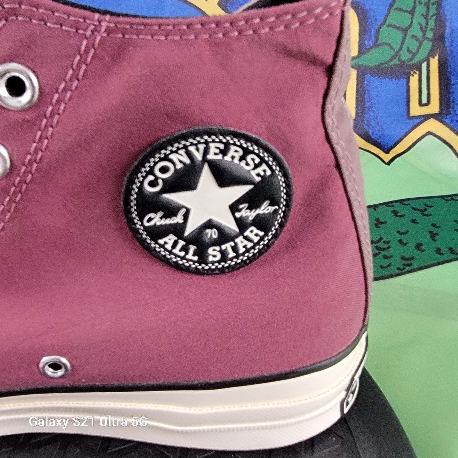 Converse Converse Chuck Taylor All-Star Hi Plant Color Patchwork Sz 8 Size US 8 / EU 41 - 6 Thumbnail