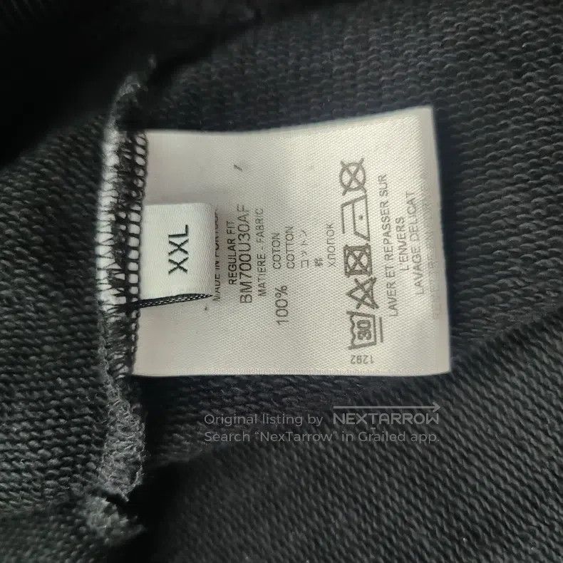 Givenchy Givenchy Black and white letter hoodie Size US XXL / EU 58 / 5 - 4 Thumbnail