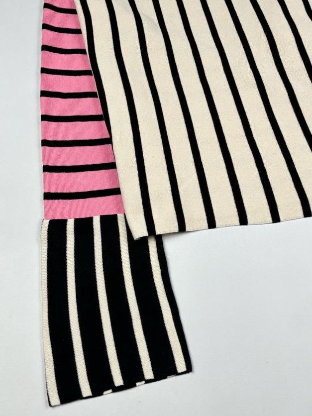 Celine Phoebe Philo Era Multicolor Striped Sweater Size XS / US 0-2 / IT 36-38 - 12 Thumbnail