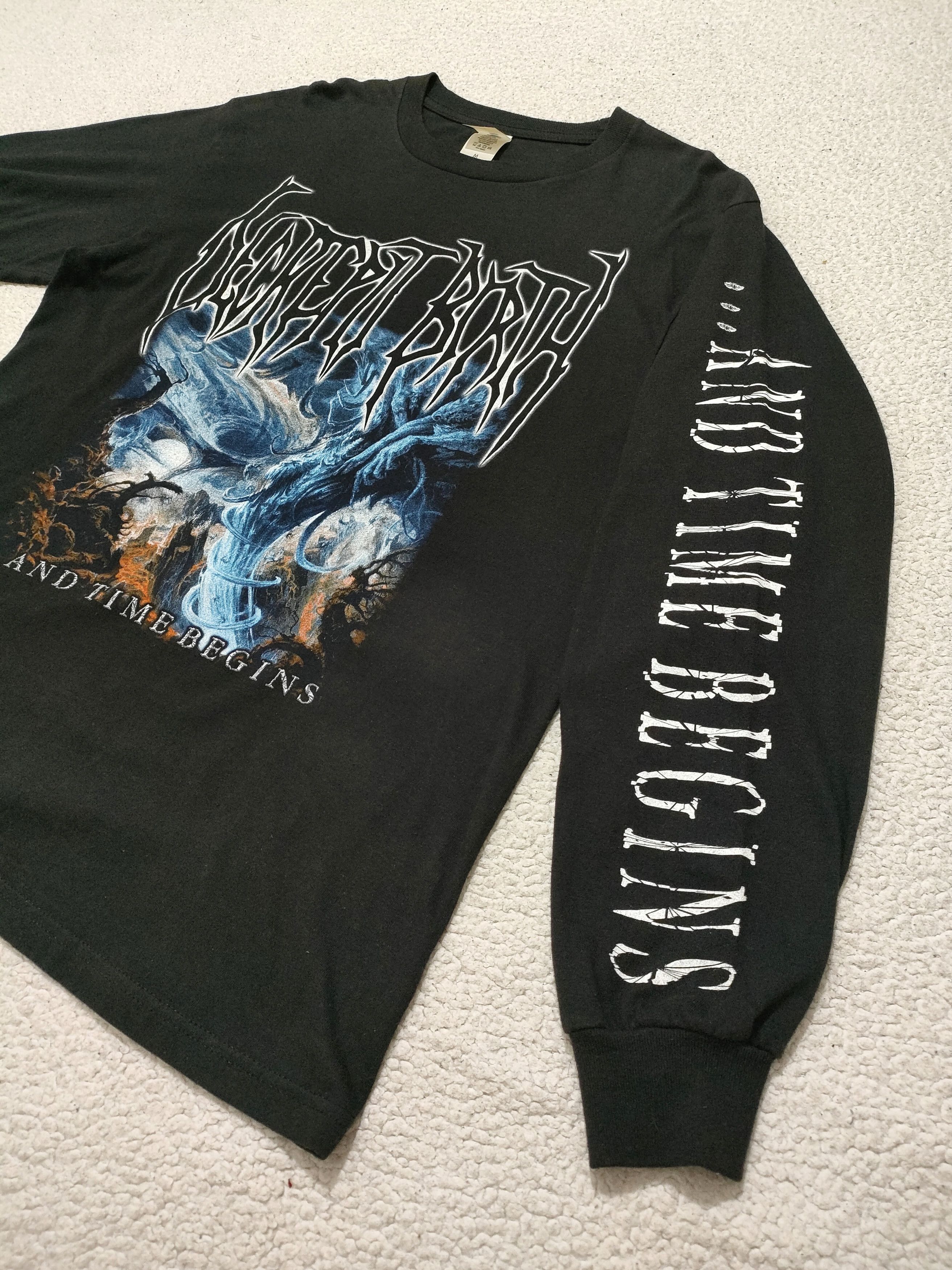 Band Tees 00s DECREPIT BIRTH - AND TIME BEGINS Long Sleeve Tee Size US L / EU 52-54 / 3 - 3 Thumbnail