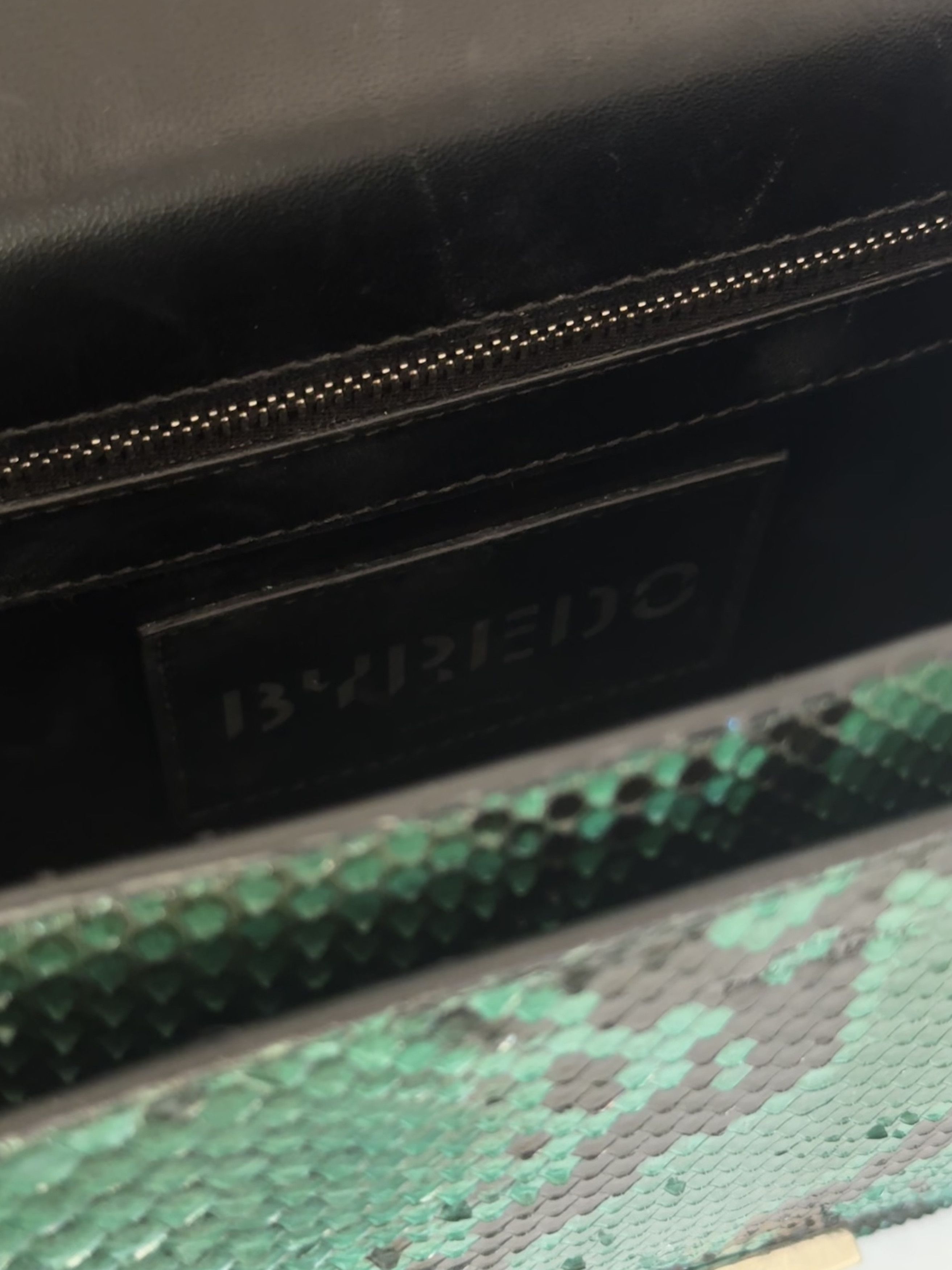 Byredo Byredo Limited Edition Dark Green Python Leather Bag Size ONE SIZE - 7 Thumbnail