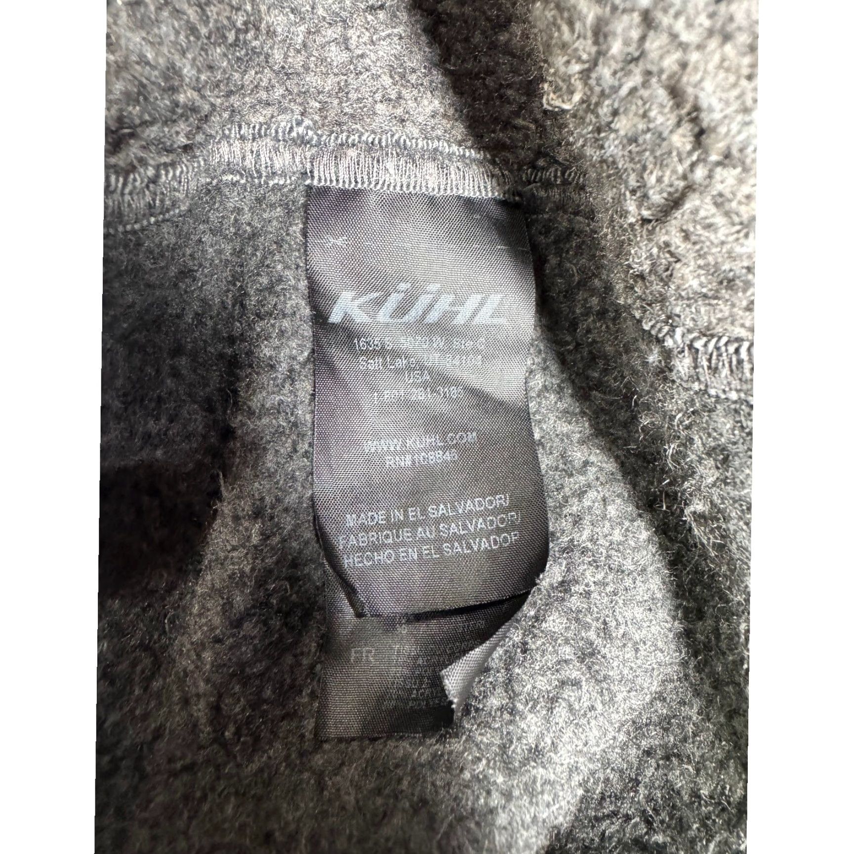 Vintage Kuhl Revive Fleece Hoodie Jacket Womens M Charcoal Gray Full Zip Outdoors Size M / US 6-8 / IT 42-44 - 6 Thumbnail