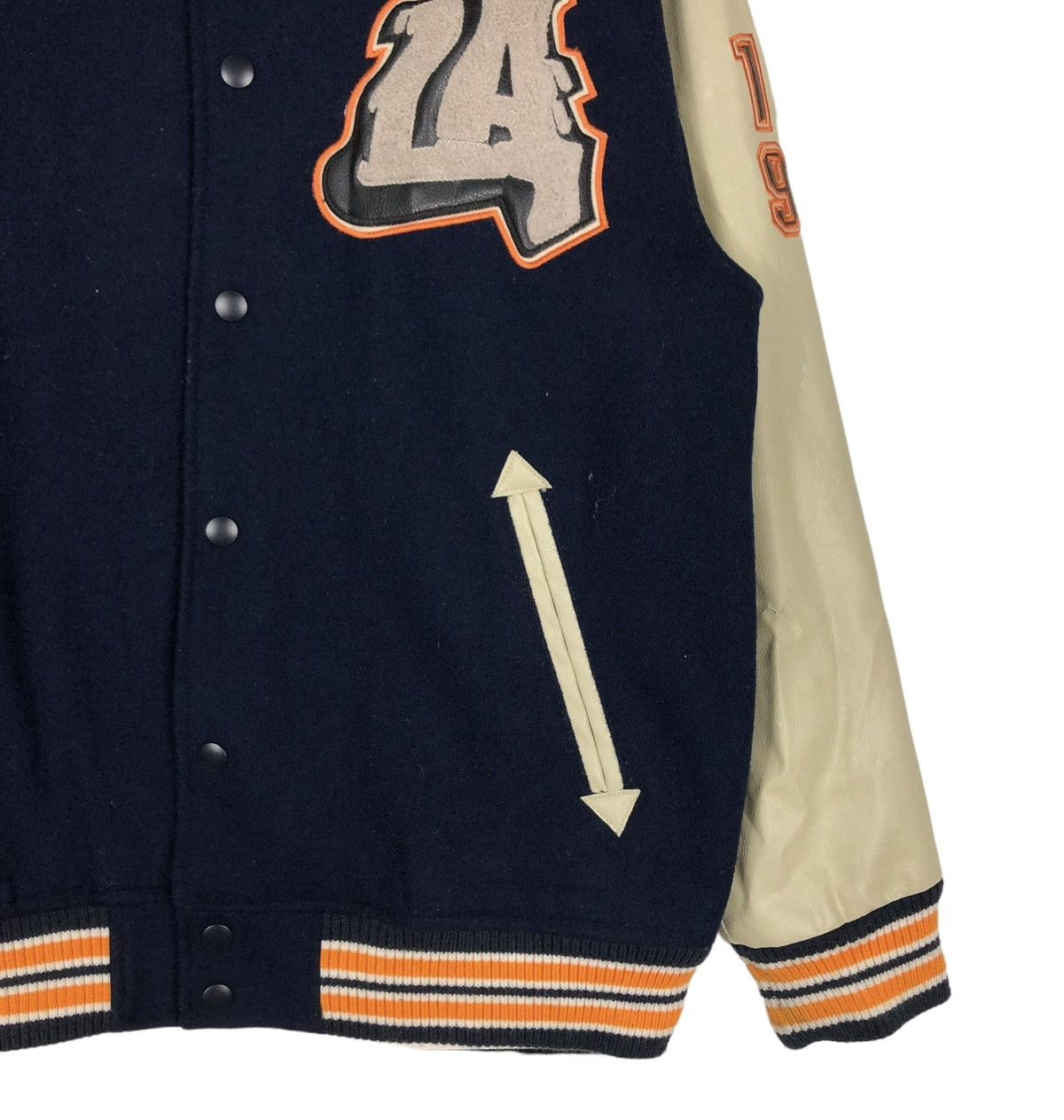 Japanese Brand 🔥VINTAGE LEATHER VARSITY JACKET CONART USA BIG LOGO Size US M / EU 48-50 / 2 - 10 Thumbnail