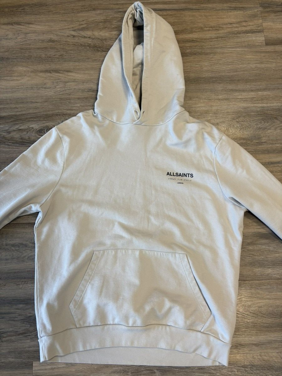Allsaints White ALLSAINTS hoodie Size US S / EU 44-46 / 1 - 2 Thumbnail