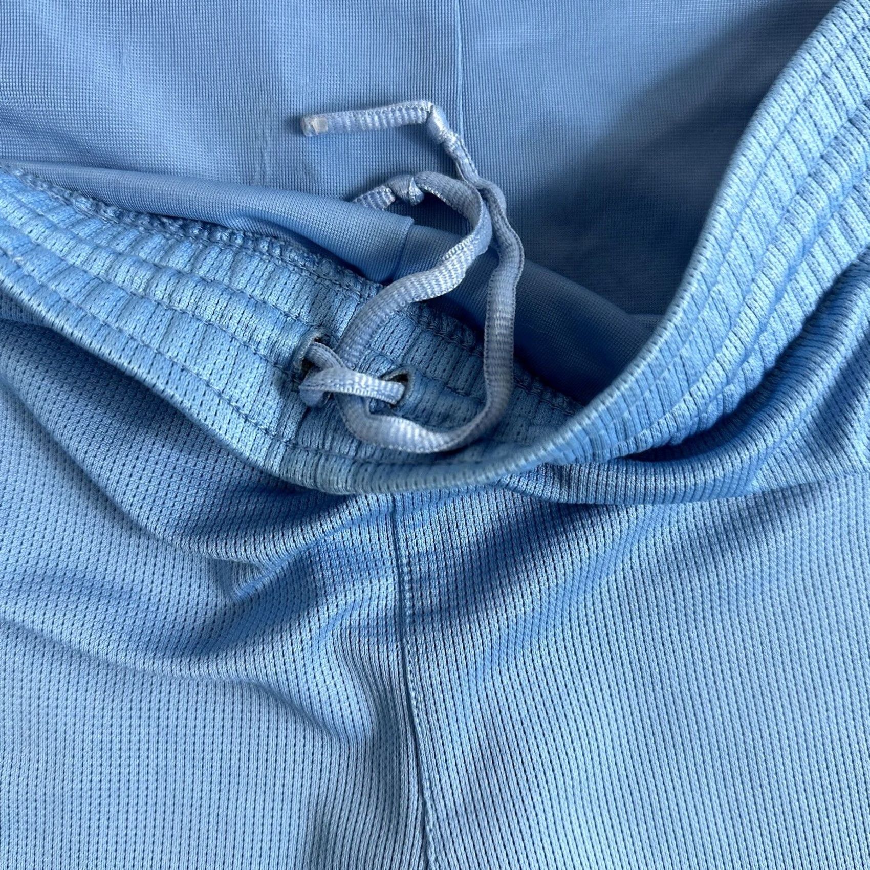 Nike VINTAGE Nike Basketball Shorts Mens L Blue Gray Tag Activewear Gym Size US 33 - 5 Thumbnail