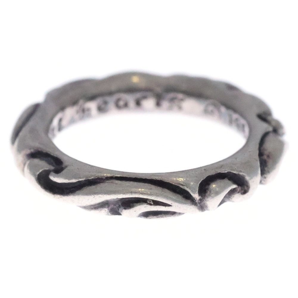 Chrome Hearts Chrome Hearts Scroll Band Silver Ring Size ONE SIZE - 1 Thumbnail