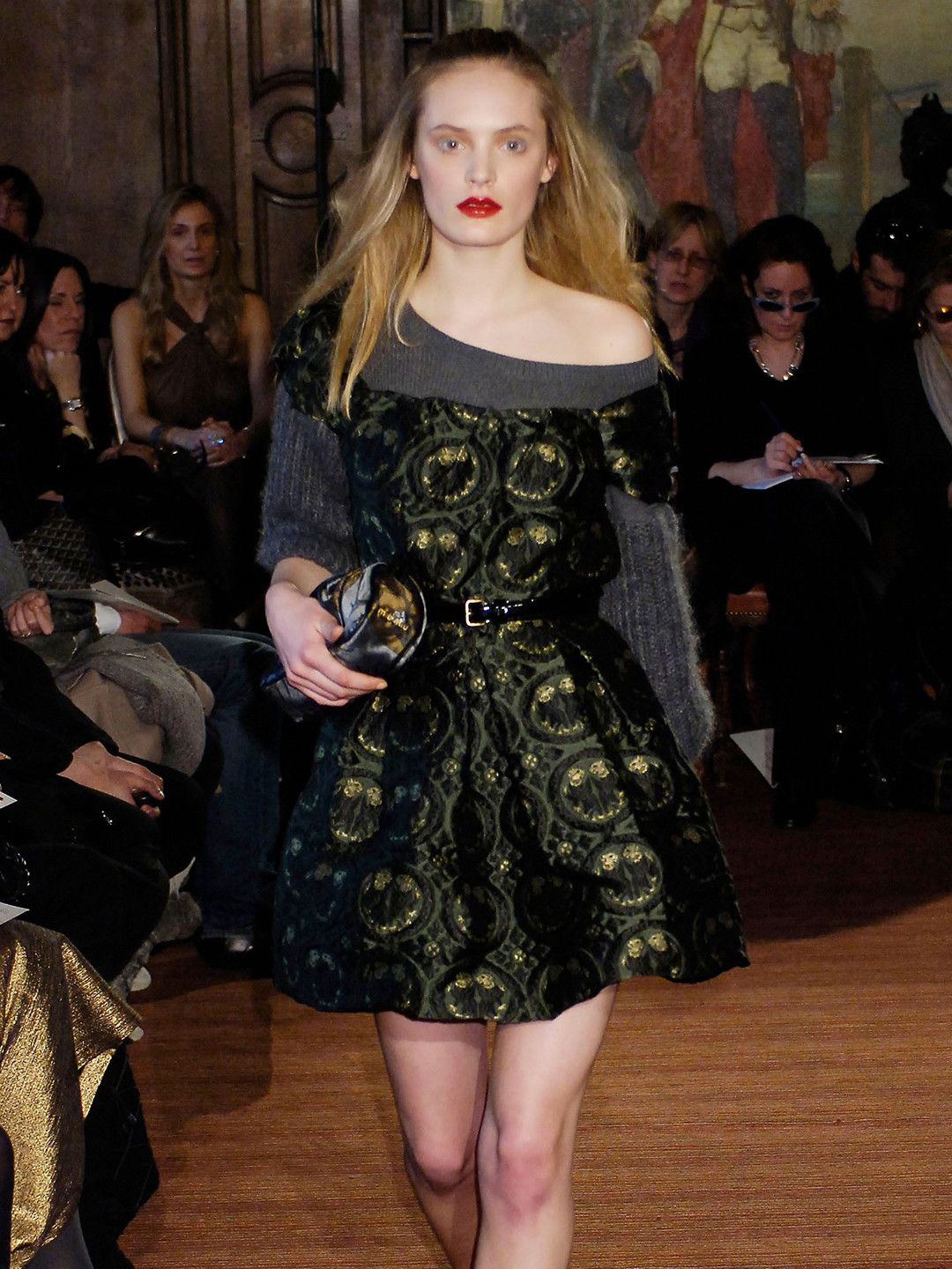 Miu Miu Miu Miu FW 2006 balloon sleeve mohair knit micro dress Size S / US 4 / IT 40 - 2 Thumbnail