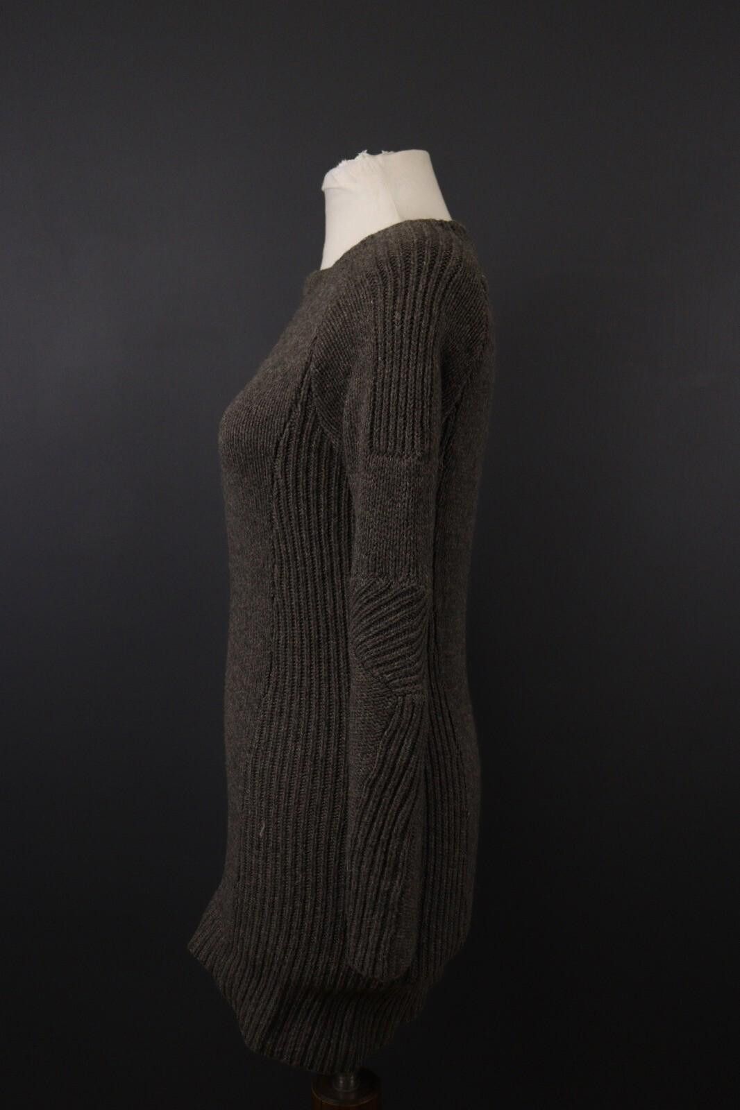 Allsaints AllSaints Gray Wool Knit Able Dress Size UK 6 / US 2 / EU 34 Size M / US 6-8 / IT 42-44 - 5 Thumbnail