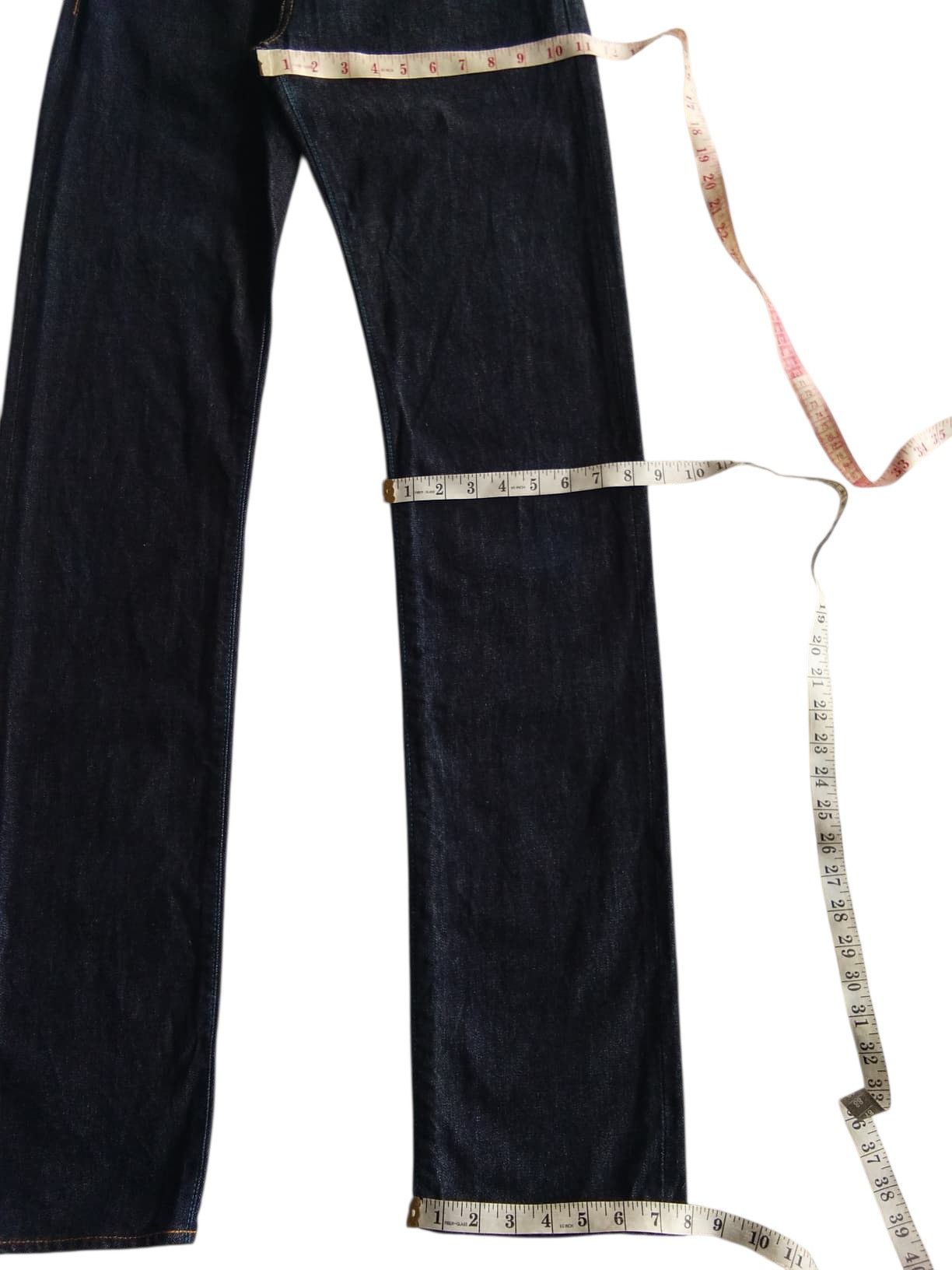 Japan Blue JAPAN BLUE JEANS INDIGO SELVEDGE BUTTON FLY JAPANESE DENIM Size US 32 / EU 48 - 12 Thumbnail