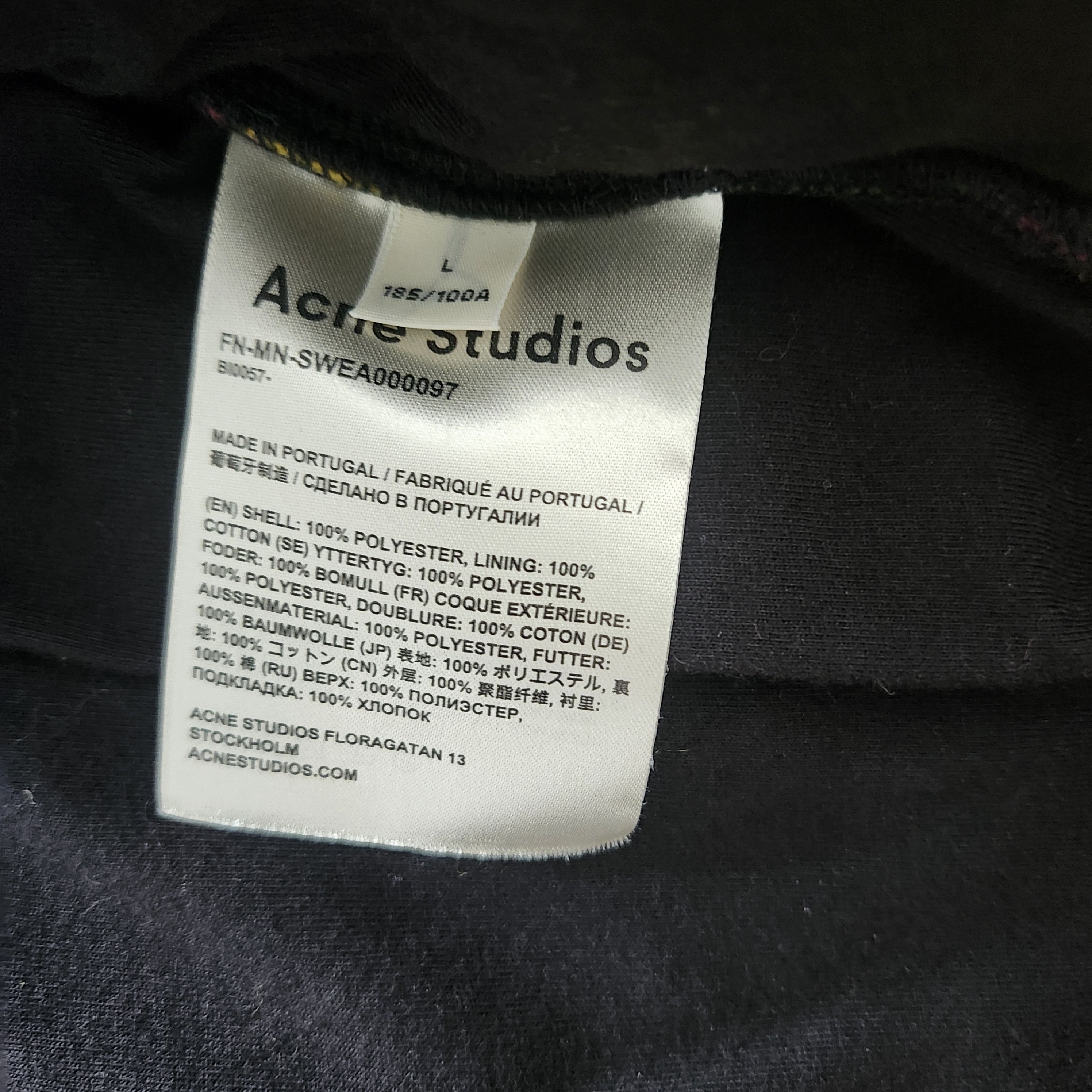 Acne Studios Acne Studios fruit motif fleece jacket. Size US L / EU 52-54 / 3 - 4 Thumbnail
