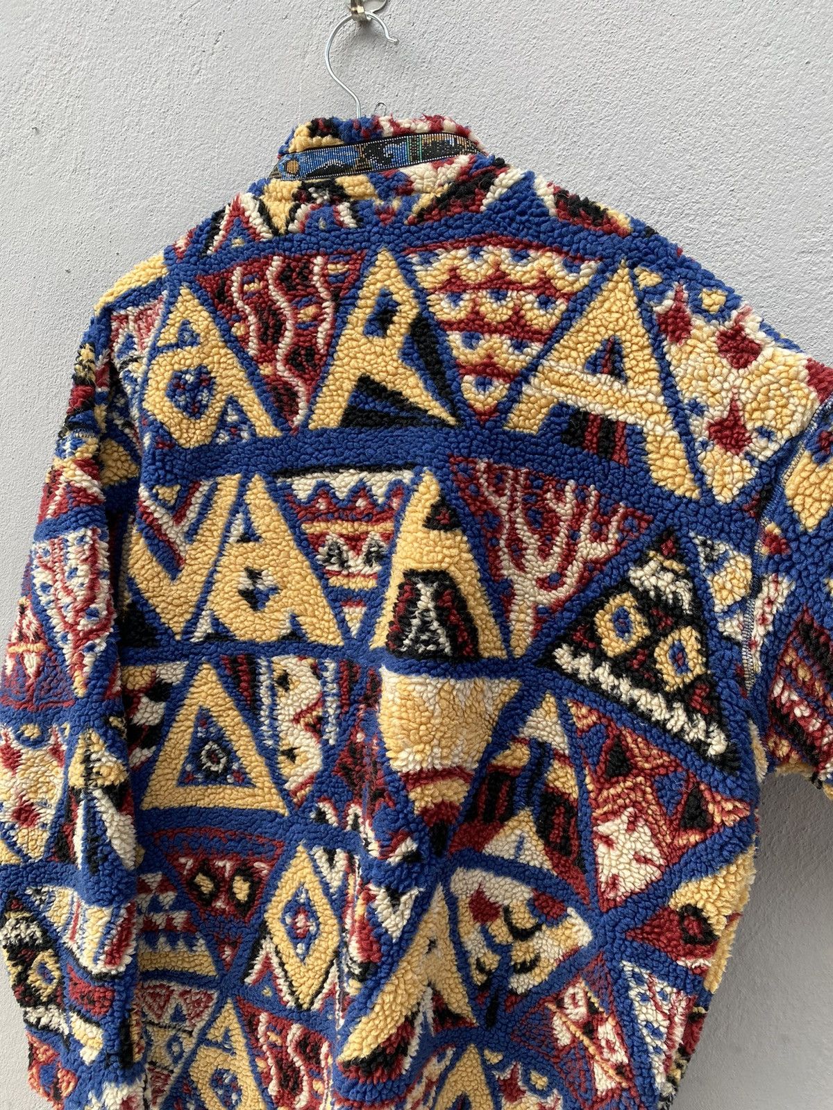 Beauty Beast × go slow caravan 💥RARE💥 Vintage GO SLOW CARAVAN Printed Deep Pile Fleece Size US L / EU 52-54 / 3 - 18 Thumbnail