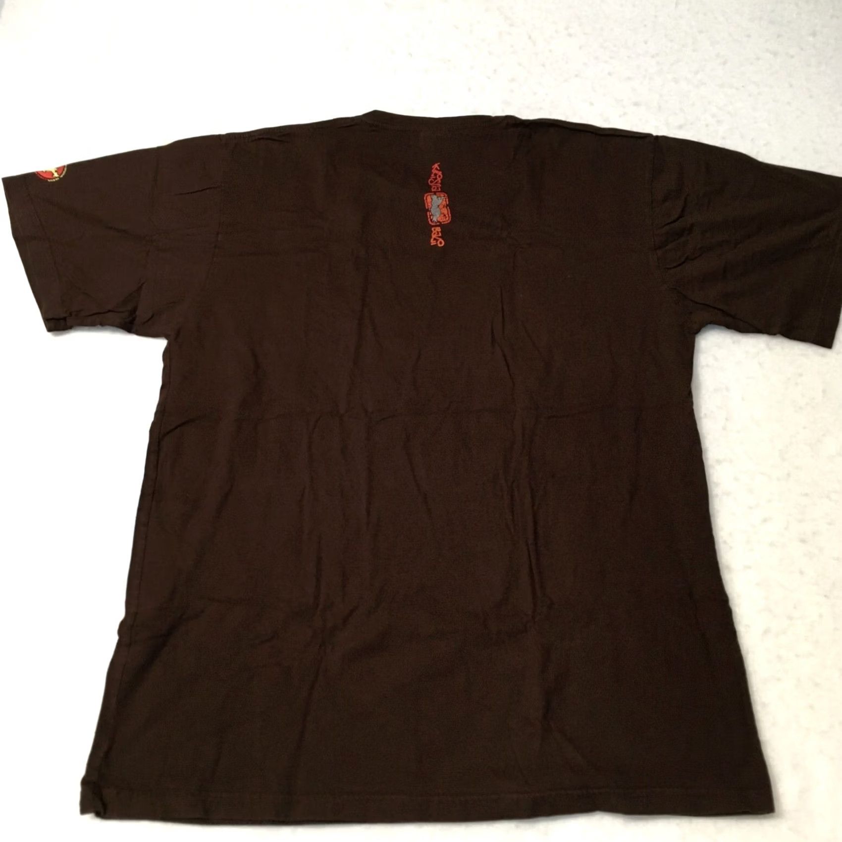 Vintage VINTAGE Bali Blast Skull predator T-Shirt Size 2XL brown 90s Unisex Adults Size US XXL / EU 58 / 5 - 8 Thumbnail