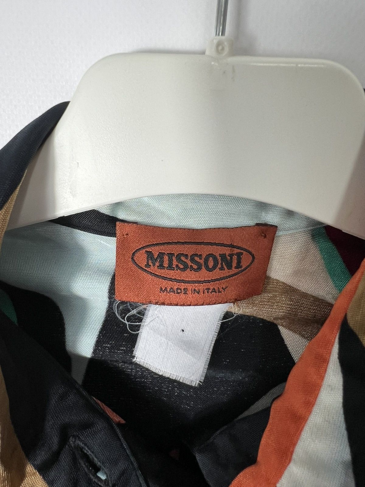 Missoni Vintage Italian Designer luxury Missoni Long Sleeve Shirt Size XS / US 0-2 / IT 36-38 - 7 Thumbnail