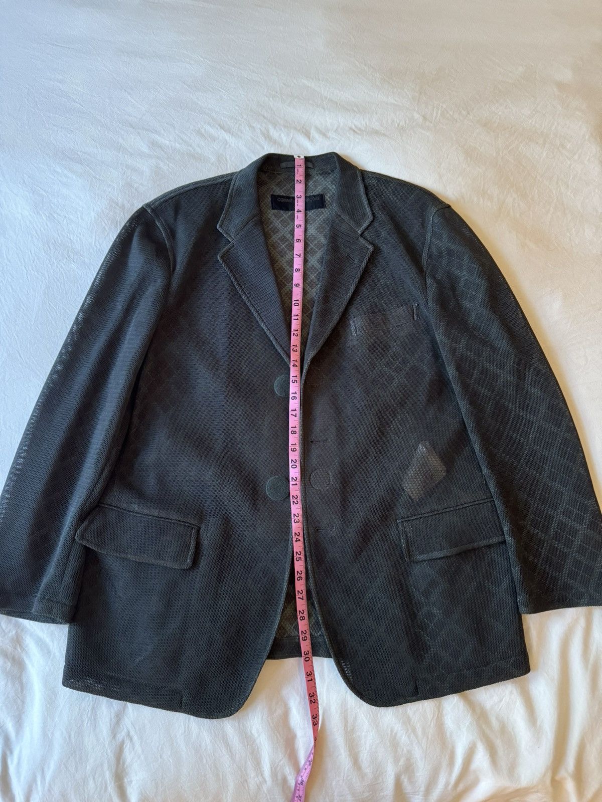 Comme des Garcons Homme Comme des Garçons Homme Blazer Size US M / EU 48-50 / 2 - 2 Thumbnail