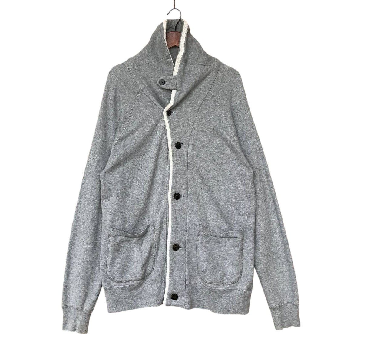 CABANE de ZUCCa Minimalist Sweater Cardigan Zucca Issey Miyake Size US M / EU 48-50 / 2 - 2 Thumbnail
