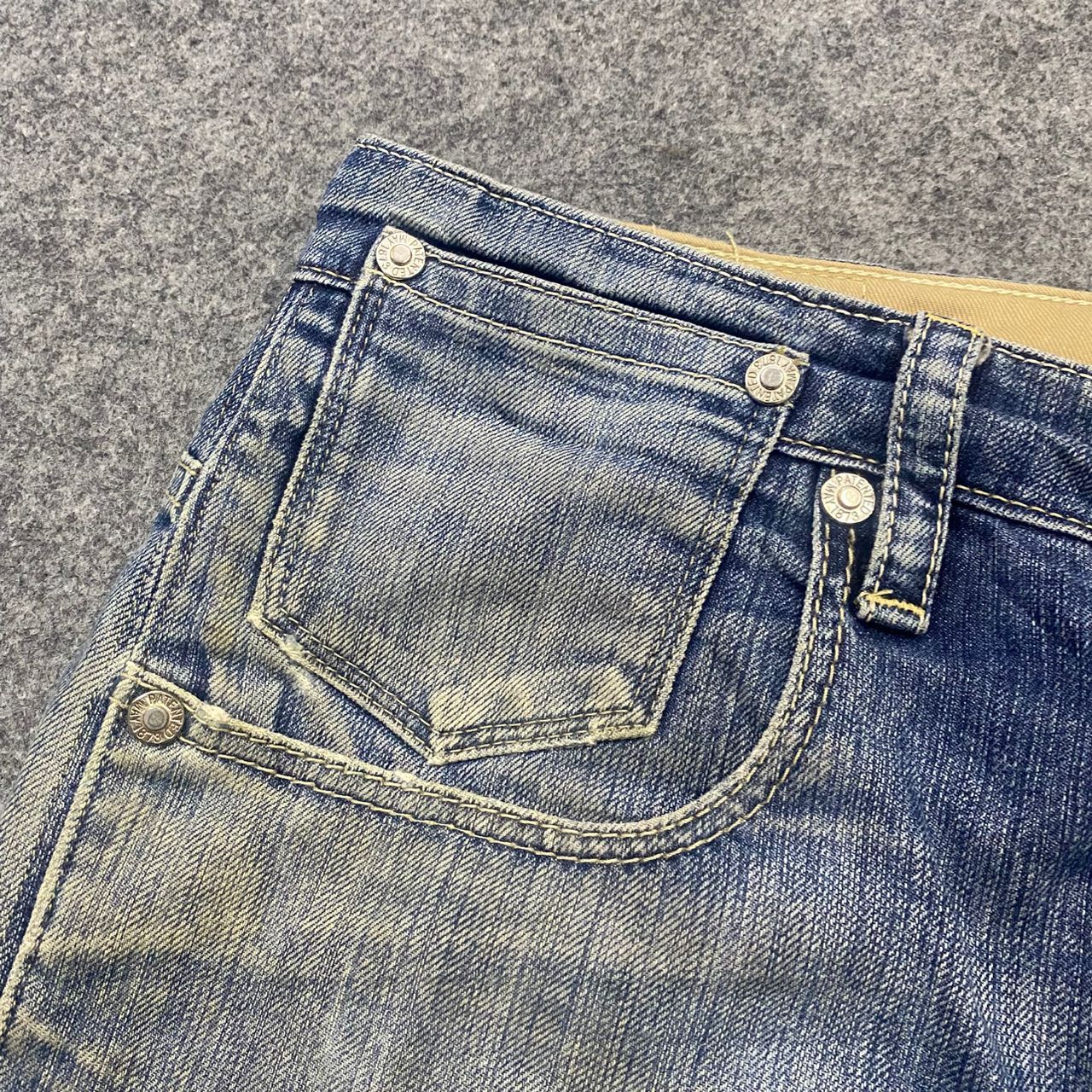 Levi's 💥Best Offer💥Vintage Levis 504 Distressed Denim Size US 34 / EU 50 - 10 Thumbnail