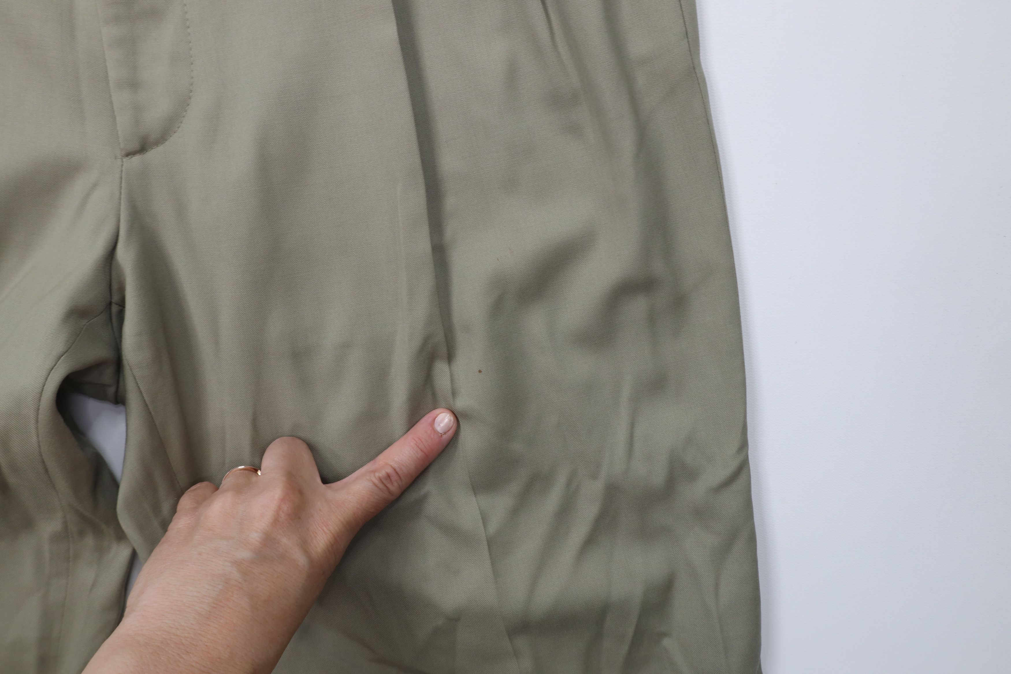 Vintage Vintage 90s Streetwear Cuffed Wide Leg Chino Pants Beige Size US 36 / EU 52 - 6 Thumbnail