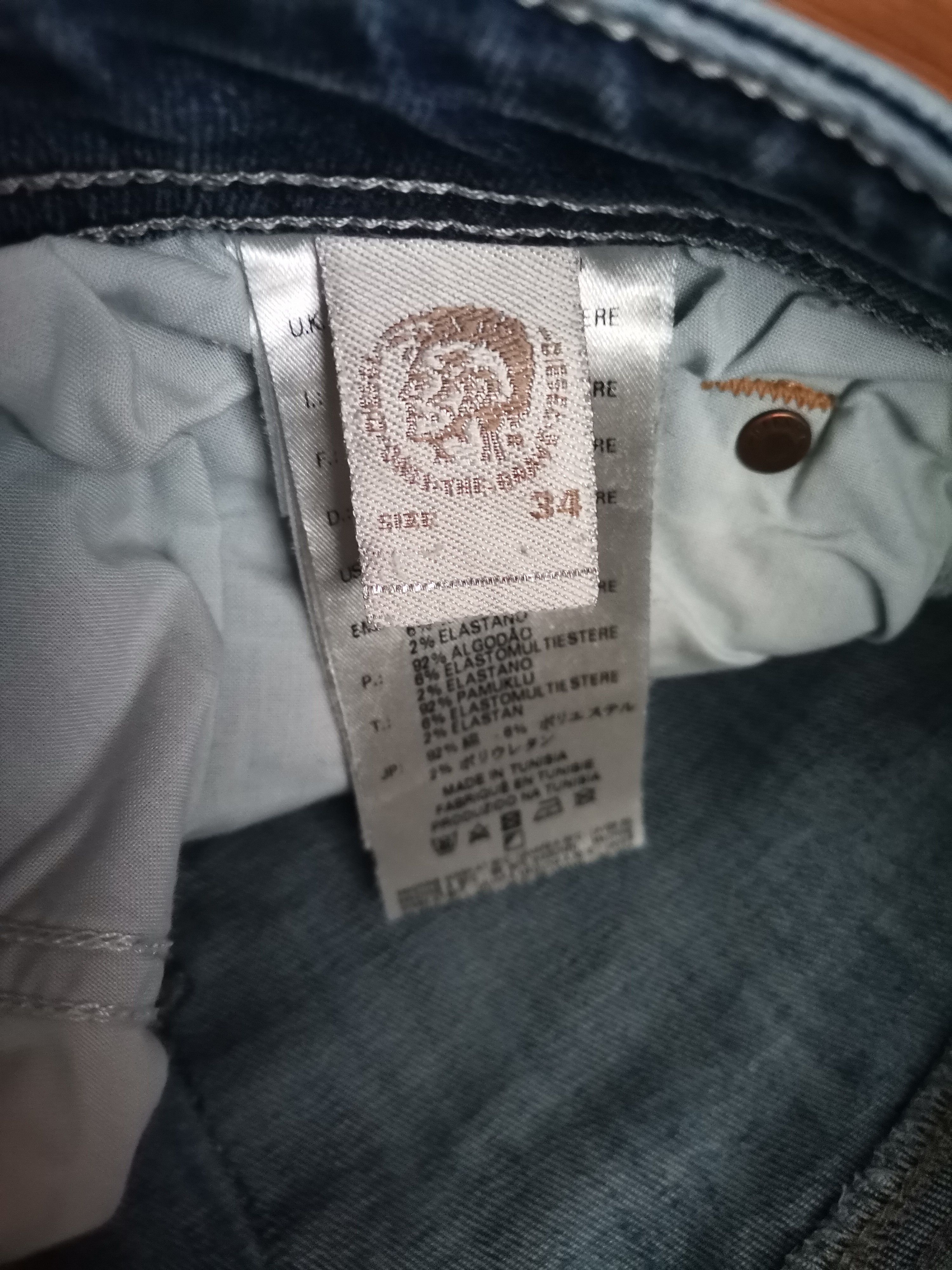 Diesel Diesel Waykee Distressed Jeans Size US 34 / EU 50 - 3 Thumbnail