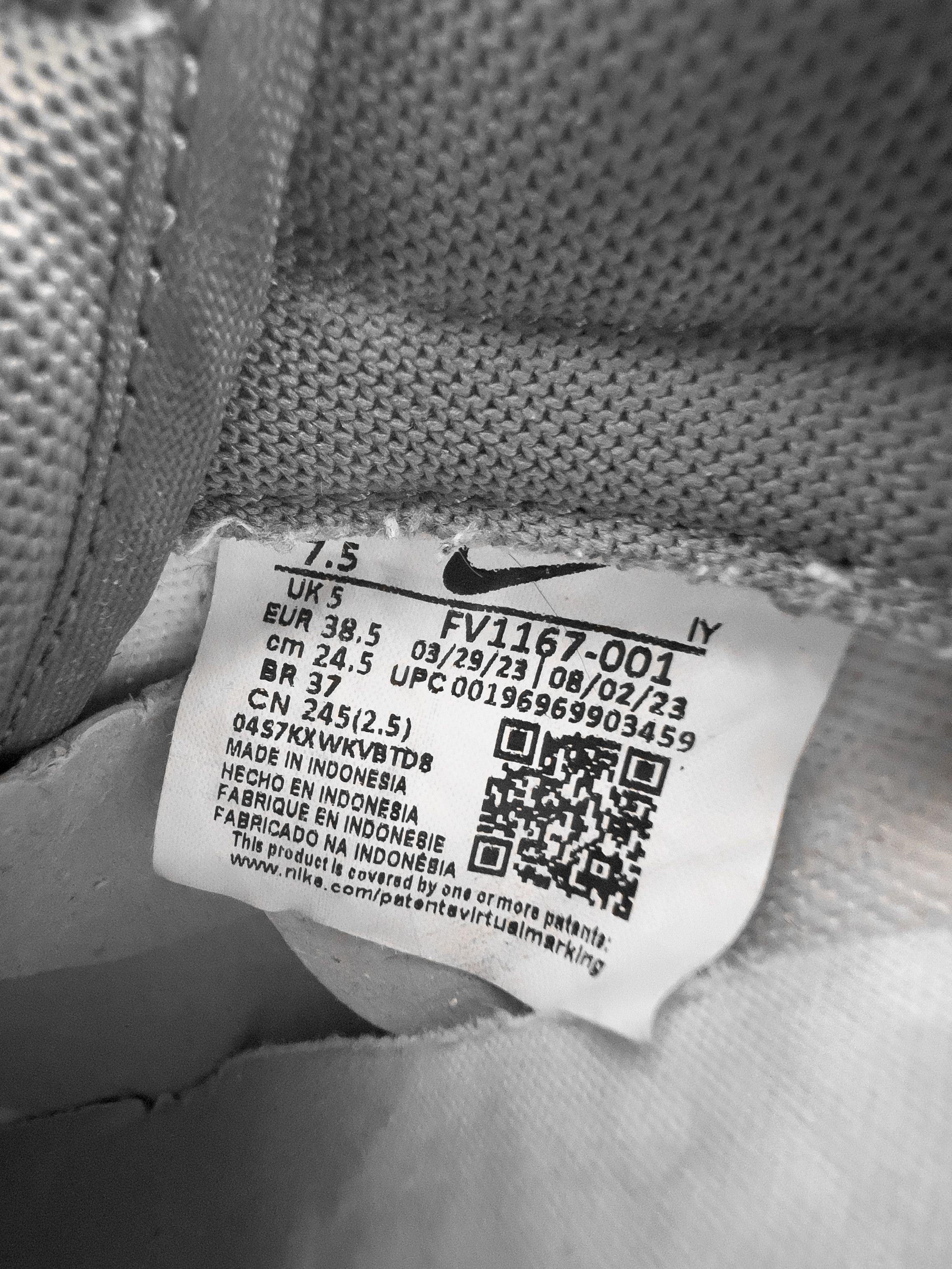 Nike Nike Dunk Low Grey White FV1167-001 Size US 8.5 / IT 38.5 - 9 Thumbnail