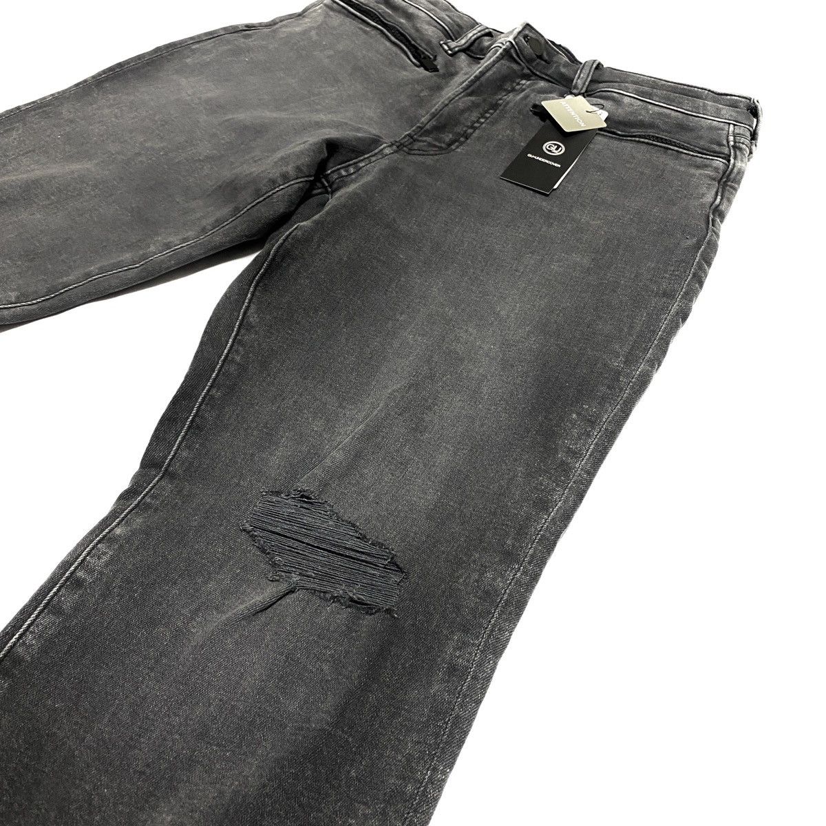Japanese Brand × Jun Takahashi × Undercover Undercover × GU Slim Damage Jeans Gray Size S Size US 30 / EU 46 - 3 Thumbnail