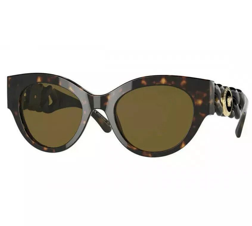 Versace NEW VERSACE VE4408-10873-52 Havana Size ONE SIZE - 1 Thumbnail