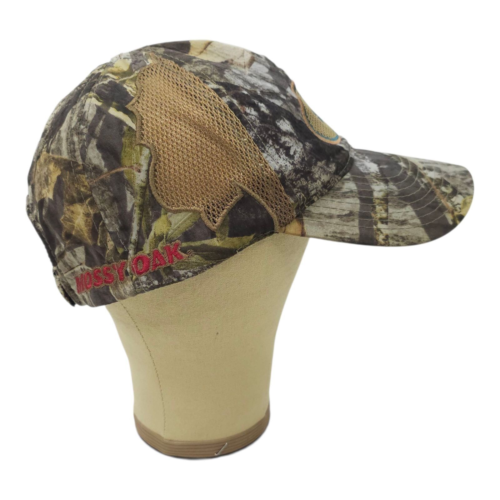 Signatures Mossy Oak Mesh Strapback Cap Hat Embroidered Logo Patch Size ONE SIZE - 10 Thumbnail