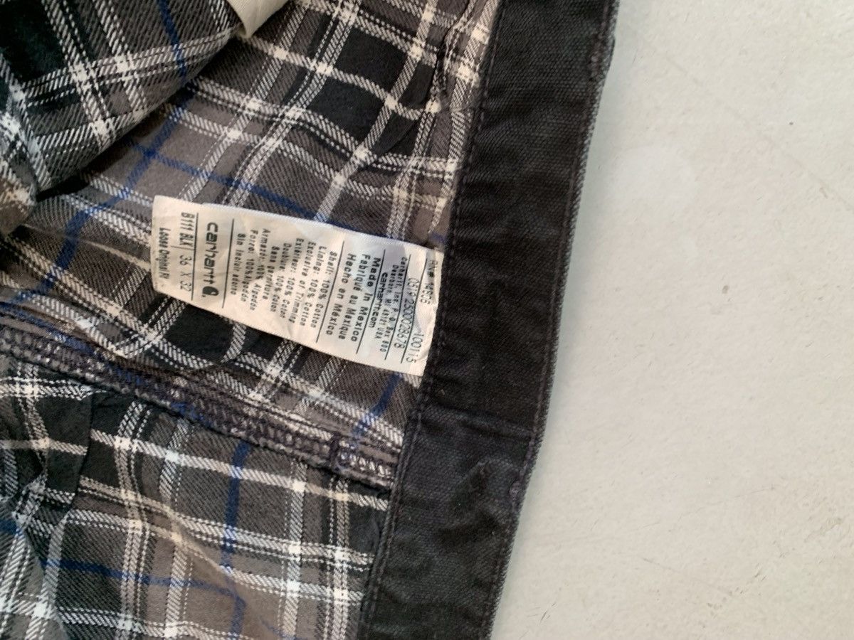 Carhartt Vintage Carhartt B01 BLK double knee workwear denim Size US 34 / EU 50 - 5 Thumbnail