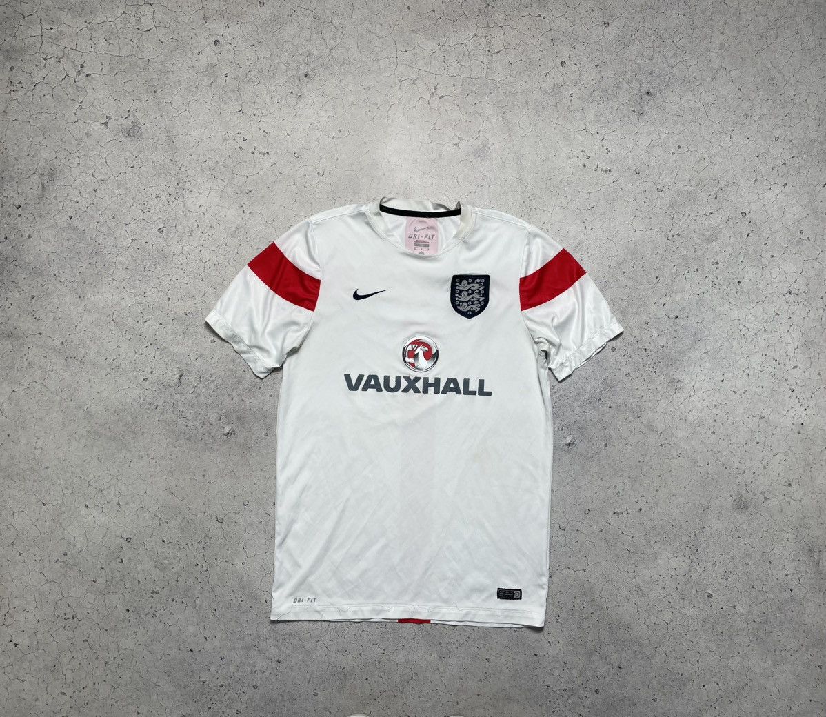Nike × Vintage Vintage Nike England Team Y2K Drill Football Jersey Size US M / EU 48-50 / 2 - 1 Thumbnail