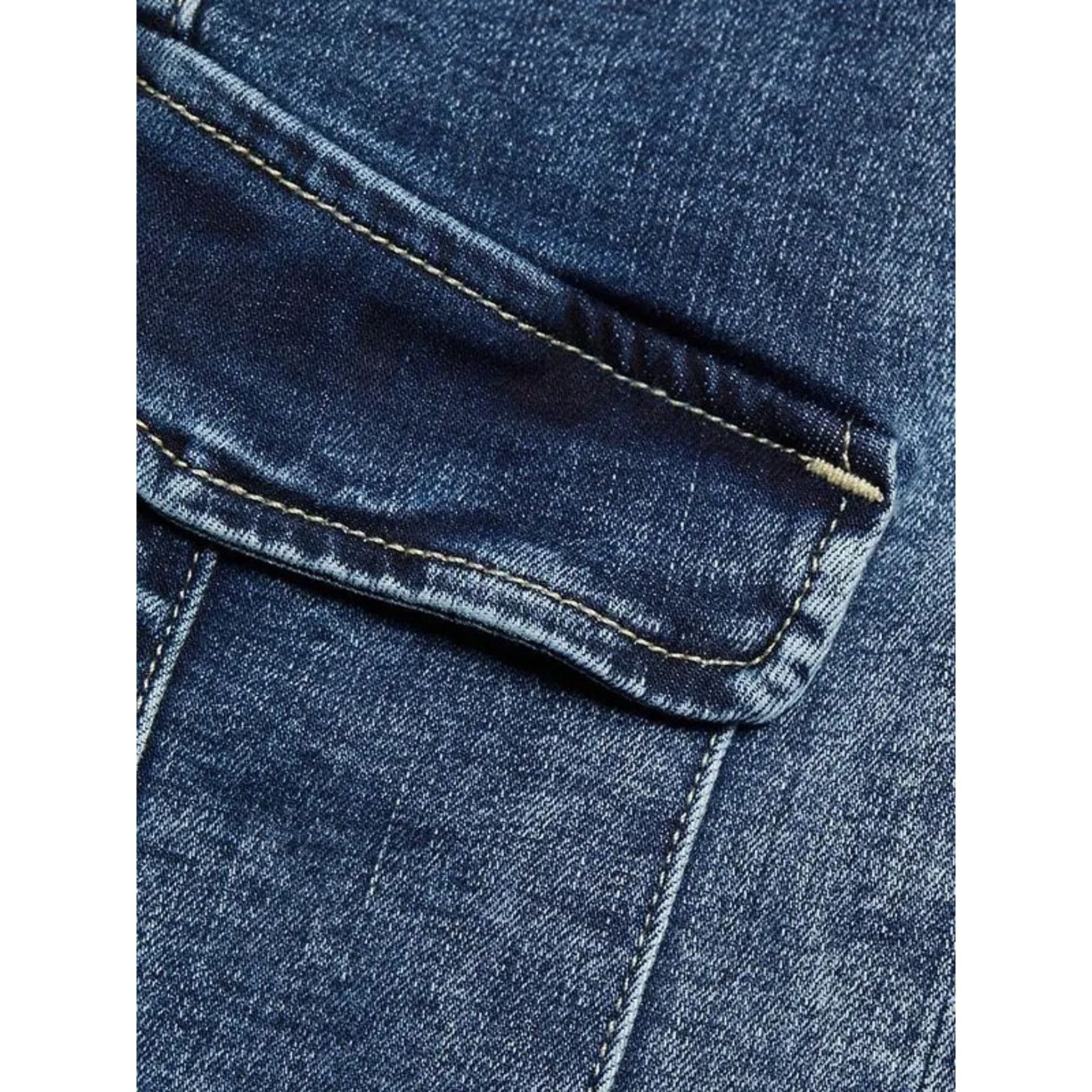 L'AGENCE L'AGENCE Patton Mid-Rise Cargo Skinny Mi-Hauteur Etroit Jean Size 26" / US 2 / IT 38 - 7 Thumbnail